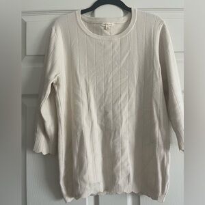 Tea n Rose Cream Women's Sweater